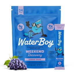 Waterboy Weekend Recovery 3,187mg Electrolyte Powder Packets 