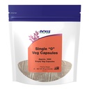 NOW Supplementen, Lege Vegetarische Capsules, Enkelvoudig "0," Gevuld op gewicht, Niet-GMO Project Geverifieerd, 1000 Veg Capsules