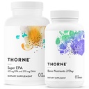 THORNE - Wellness Essentials Bundle - Omega-3 & Multivitamin Combo - Super EPA & Basic Nutrients 2/Day - 30 Servings