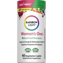 Rainbow Light Womens One High-Potency Daily Multivitamine, Womens Multivitamine biedt high-Potency Immune Ondersteuning, met vitamine C, Biotine en Ashwagandha, Vegetarisch, 60 Tellen