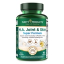 Zuiverheidsproducten H.A. Joint and Skin Super Formula Biocell Collageen w/Hyaluronzuur ondersteunt gezonde gewrichtsflexibiliteit, gezonde synoviale vloeistof en slijm - 5-Loxin - 90 capsules (1)