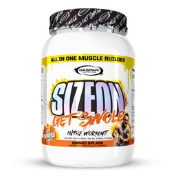 Gaspari Nutrition SizeOn, The Ultimate Hybrid Intra-Workout Amino Acid & Creatine Formula, Verhoogde Spier Volume & Muscle Recovery (3.59 Pounds, Mango Splash)