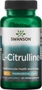 Swanson L-Citrulline - Natural Supplement Promoting Cardiovasculair Health & Energy Support - Helpt verhogen Circulatie - (60 capsules, 850 mg elk)