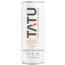 TATU Ready-To-Drink Protein Infunded Water Orange Mango 4 Pack. 15 gram wei-eiwitisolaat, 0 gram suiker, slechts 60 calorieën. Lemon Ginger en Orange Mango. Glutenvrij, lactosevrij.