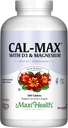 Calcium 1000 mg met vitamine D3 (400 IE) en Magnesium (750 mg) - Dieetsupplement voor bot, tanden, gezamenlijke ondersteuning - voor mannen en vrouwen - 360 tabletten