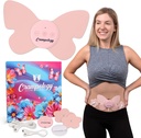 Relief Roze-Periode Krampen Pijn Relieving Apparaat, Kramp Massager voor Menstruele en Onderrug Ache, Vermindert Endometriosis Ongemak, PMS TENS Unit, Draadloos of Bekabeld, Natuurlijke Cycle Ondersteuning
