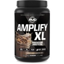 PMD Sports Amplify XL Premium Wei Proteïne Supplement Hydro Greens Blend - Glutamine en Wei Proteïne Matrix met Superfood voor spier, kracht en herstel - Toffee Macchiato (24 Servers)
