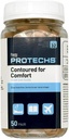 Flents Protechs Disposable Foam Ear Plugs, Contoured for Comfort, Ideal for Work, Loud Noise, Heavy Machinery, Construction, Studying, Shooting & Traveling, NRR 32, Beige, Easy to Use, 50 Pair