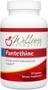 Wellness middelen Pantetine - actieve vitamine B5. vegan (300 mg, 90 capsules)
