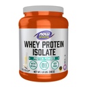 NOW Foods Sports Nutrition, Wei Protein Isolaat, 25 G met BCAA's, Romig Vanillepoeder, 1,8-pond