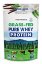 Opportuniteas Grass Fed Wei Proteïne Poeder Concentraat - Vanille - Pure Proteïne Supplement - Non GMO, Hormone Free & Gluten Free - 1lb