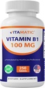 Vitamatische vitamine B1 (als Thiamine Mononitraat) 100mg 