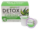 greenside Detox Herbal Tea Single Serve Cups voor elke dag - Reiniging en Revitaliseren Body Supplementen - 10 Cups (3-gram Serving / Cup)