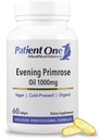 Patient One Evening Primrose Oil 1000mg Supplement op ondersteuning gezonde huid en Joint Comfort*