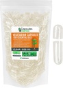 XPRS Nutra Maat 00 Lege Vegan Capsules - 1000 Tel Clear Veggie Capsules voor de meeste essentiële oliën - Lege plantaardige pillen - DIY Olievulling