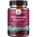 Complete Herbal Menopauze Supplement voor vrouwen - Sojavrije Vrouwelijke Hormone Balance Capsules voor Nacht Sweaters Hot Flashes & Mood Swings met Dong Quai, Chaste Berry & Black Cohosh Root - 75 Count Pack