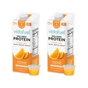 Vidafuel Proteïne Drink, 16g Proteïne per 2oz Shot, 32 fl oz Karton, 2 Pack, Citrus, Collageen en Wei Drink, Geen kunstmatige zoetstoffen