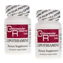 Cardiovasculaire Onderzoek Lipothiamine B Supplement 240 Tabletten - Vitamine B1 Nu met Alpha Lipoïnezuur - 2 X 120 Tellen