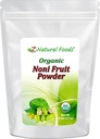 Z Natural Foods Noni Fruit Powder - Organic Raw Non-GMO Glutenvrije Superfood - Ondersteunt gezonde spijsvertering en energie - Verpakt met essentiële voedingsstoffen en antioxidanten - Mix met dranken en recepten, 5 lb