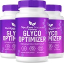 (3 Pack) GlycoEase Glyco Optimizer - GlycoEase pillen, All-Natural Dietary Supplement, Advanced Formula Glycogen Support, Glycoeas Naturals, Glyco Ease Reviews (180 Capsules)