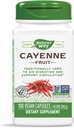 Nature's Way Cayenne Fruit, 100 Vegetarische Capsules