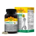 Country Life CORE Daily-1 Multivitamine voor mannen 50+ - Glutenvrije, energie-ondersteuning met Coenzymated B-vitaminen, Probiotica, Whole Food en digestieve enzymen, Gecertificeerd Glutenvrij, 60 tabletten