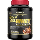 ALLMAX Nutrition Gold ALLWHEY, Chocolate- 5 lb - 24 Gram eiwit per scoop - Glutenvrij, weinig koolstof en lage suiker - ongeveer 71 Servers
