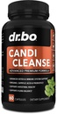Candi Cleanse Support Supplement Pillen - Anti Overgroei Supplementen voor vrouwen en mannen - Extra sterkte Balance Control Probiotic Complex Cleanser - Natuurlijke Orale Herbal Oregano & Caprylzuur Capsules