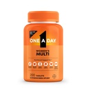 One A Day Multivitamine voor vrouwen- Dagelijkse vitamines voor vrouw met biotine, calcium, foliumzuur, ijzer & zink, Complete Vrouwen Vitaminen, 200 Ct (Verpakking mei Vary)