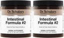 Dr. Schulze's Intestinale Formule #2 - Reinigingssupplement voor Colon Health Support - Ondersteunt dagelijkse eliminatie - Plant-based kruidensupplement - Glutenvrije & Vegan - 8 oz (2-pack)