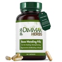 Certified Organic Bone Genezing Pillen door Dimmak Kruiden, Botbreuk Healing Supplement, Bot versterking pillen, Chinese geneeskunde Kruiden - 100 caps 500mg