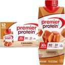 Premier Proteine Shake, Caramel, 30g Proteïne, 11 fl oz, Verpakking van 12 (Verpakking mei Vary)