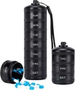 XHT Premium Wekelijkse Metal Pillen Organisator 7 Dag 2 Times a Day 