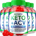 (5 Pack) Ketofit ACV Gummies Advanced 1000mg, KetoFit Keto + ACV Weight Management Gummies Apple Cider Vinegar Keto Fit Dieetsupplement Ketofit Gummies Beoordelingen Vitamine B12 B6 (300 Gummies)
