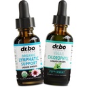 Lymfatische Drainage Supplementen & Chlorofyl - Biologische Lymfatische Ondersteuning Liquid Drops Reiniging & Liquid Chlorofyl Drops Odor Reiniging Lichaam Detox - Interne Deodorant Detox Drainage