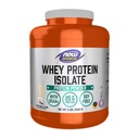 NOW Foods Sports Nutrition, Wei Protein Isolaat, 25 g met BCAA's, Romig Vanillepoeder, 5-Pond