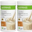Herbalife Formula 1 Voedingsshake Mix - Verpakking van 2, 500g Elke - Herbalife Shake - Herbalife Proteïne Poeder - Herbalife Weight Loss Meal Replacement (Banana - Banana)