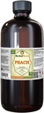 Peach (Prunus Persica) Tincture, Dried Leaves Liquid Extract (Brand Name: HerbalTerra, Proudly Made in USA) 32 fl.oz (0.95 l)