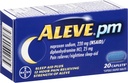 Aleve PM Caplets, 20 Telling