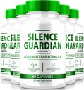 (5 Pack) Silence Guardian - Advanced Oor Formula, Officiële Formule voor 360 Hearing Support, Alle natuurlijke ingrediënten voor onderhoud Auditory Health, SilenceGuardian Review (300 Capsules)