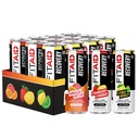 FITAID Recovery Blend, Variety Pack, BCAA's, Glucosamine, Elektrolyten, Omega-3's, Groene Thee, 100% Schoon, Paleo, Veganistisch & Glutenvrij, van nature zoet en smaakvol, 12 oz. blikken (verpakking van 12)