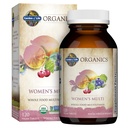 Garden of Life Organics Multivitamine voor vrouwen, Womens Multi met vitamine C, D, Folate, B6, B12, Biotin, Iron, Vegan Whole Food Vitaminen voor vrouwen, energie, huid, nagels, 120 tabletten
