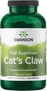 Swanson Full Specturm Cat's Claw - Antioxidant Ondersteuning - Beweging & Flexibiliteit Ondersteuning 500 mg 250 Capsules