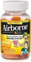 Airborne Kids Assorted Fruit Gearomatiseerde Gummies, 21 Tel - 500mg vitamine C en mineralen & kruiden Immune Ondersteuning (Verpakking mei Vary) (Pack van 6)6