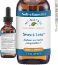 Native Remedies Sweat-Less - Natuurlijke Homeopathische Formule voor overmatig zweten, transpiratie en clammy - 59 ml