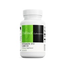 DAVINCI Labs Vitamine D3 5000 IE - Dieetsupplement ter ondersteuning van gezonde tanden en botten, cardiovasculaire functie en immuungezondheid* - met 5000 IE per portie - Glutenvrije - 120 capsules