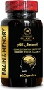 Hersengeheugen Supplementen - Hersenondersteuning Supplement Geconcentreerd, Hersenpillen Vitamine, Ondersteuning Hersenoptimalisatie, Vitaminen om Cognitieve Ondersteuning te helpen - 1 Fles 60 Capsules