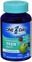 One A Day VitaCraves Teen for him Multivitamine Gummies, Supplement met vitamine A, vitamine C, vitamine D, vitamine E en zink voor Immune Health Support* & meer, 60 Tellen (pakket van 2)