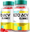 rize labs - Speedy Extreme Keto Plus ACV Gummy voor geavanceerde gewichtsverlies met Apple Cider Vinegar 2000mg Supplement (120 Gummies)