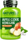 NATURELO Apple Cider Vinegar Capsules - Natuurlijke ACV met Moeder Supplement voor mannen en vrouwen voor detox, reiniging en gewicht management - 120 Vegan Capsules